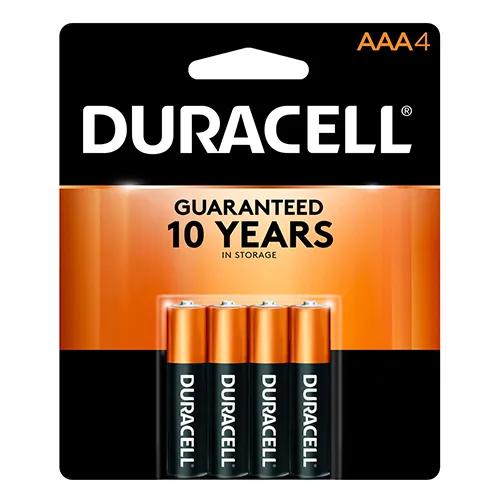 Duracell Coppertop AAA4