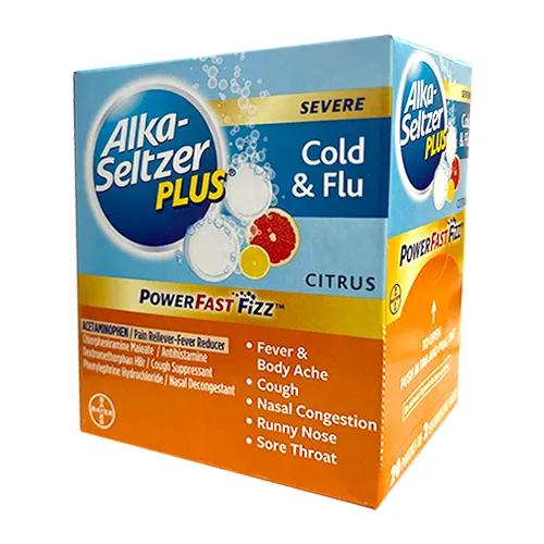 Alka-Seltzer Plus Cold & Flu 2/20 Box