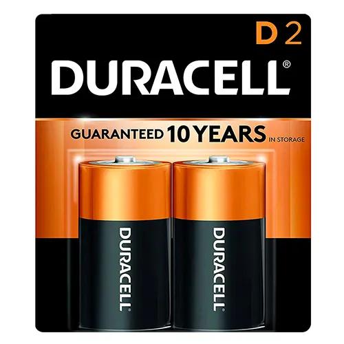 Duracell Coppertop Batteries D2