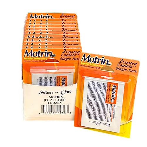 Motrin Caplets 12s 2PK Blister