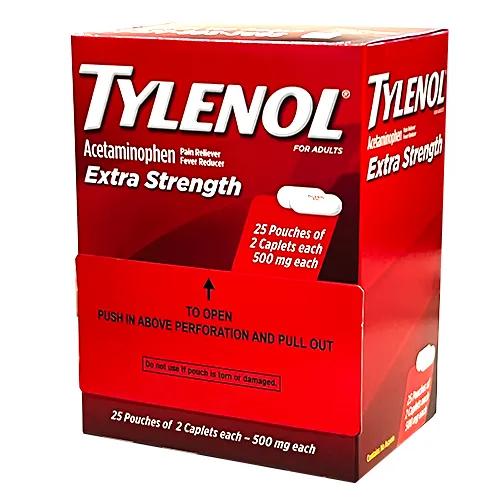 Tylenol Extra Strength 2/25 Box